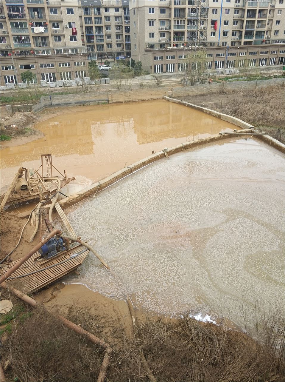 衡南沉淀池淤泥清理-厂区废水池淤泥清淤